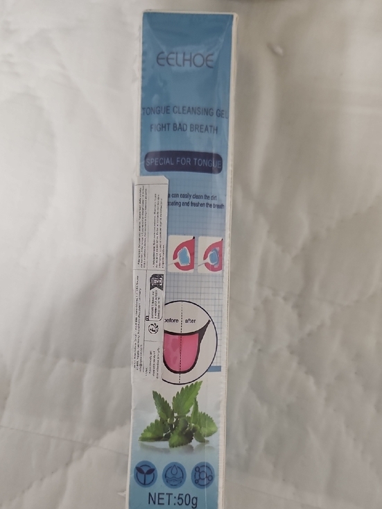 Other - EELHOE Tongue Cleansing Gel - Fresh Mint Blue Tube